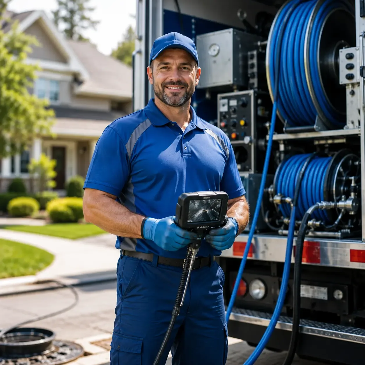 Local outdoor drain cleaning specialists in Temple, NH